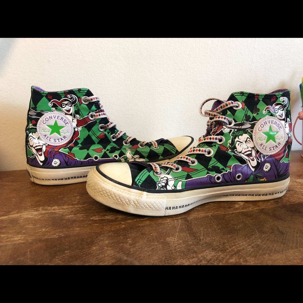 Converse All Star, THE JOKER, Chuck Taylor, DC